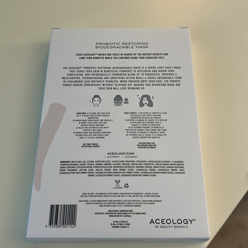 Aceology probiotic restoring mask - Picture 2 of 3